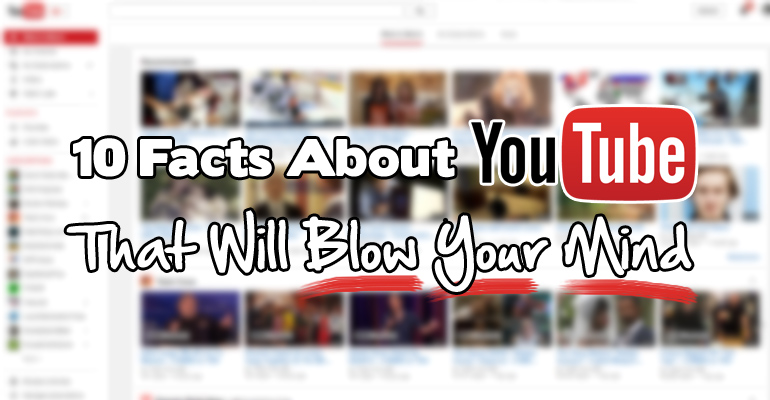 10 Facts About Youtube That Will Blow Your Mind | Marcel Digital