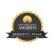 web excellence award badge