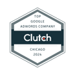 Clutch Top Google Adwords Company Chicago 2024 Award Badge